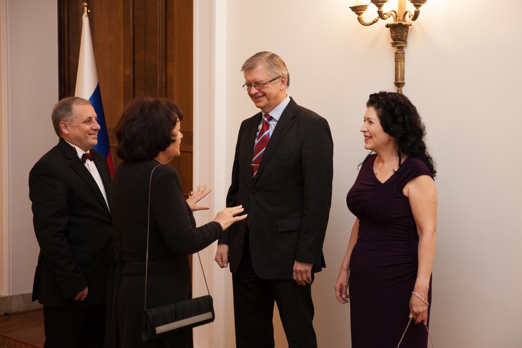 O przyjęciu w Ambasadzie Rosji w Polsce z okazji Dnia Jedności Narodowej