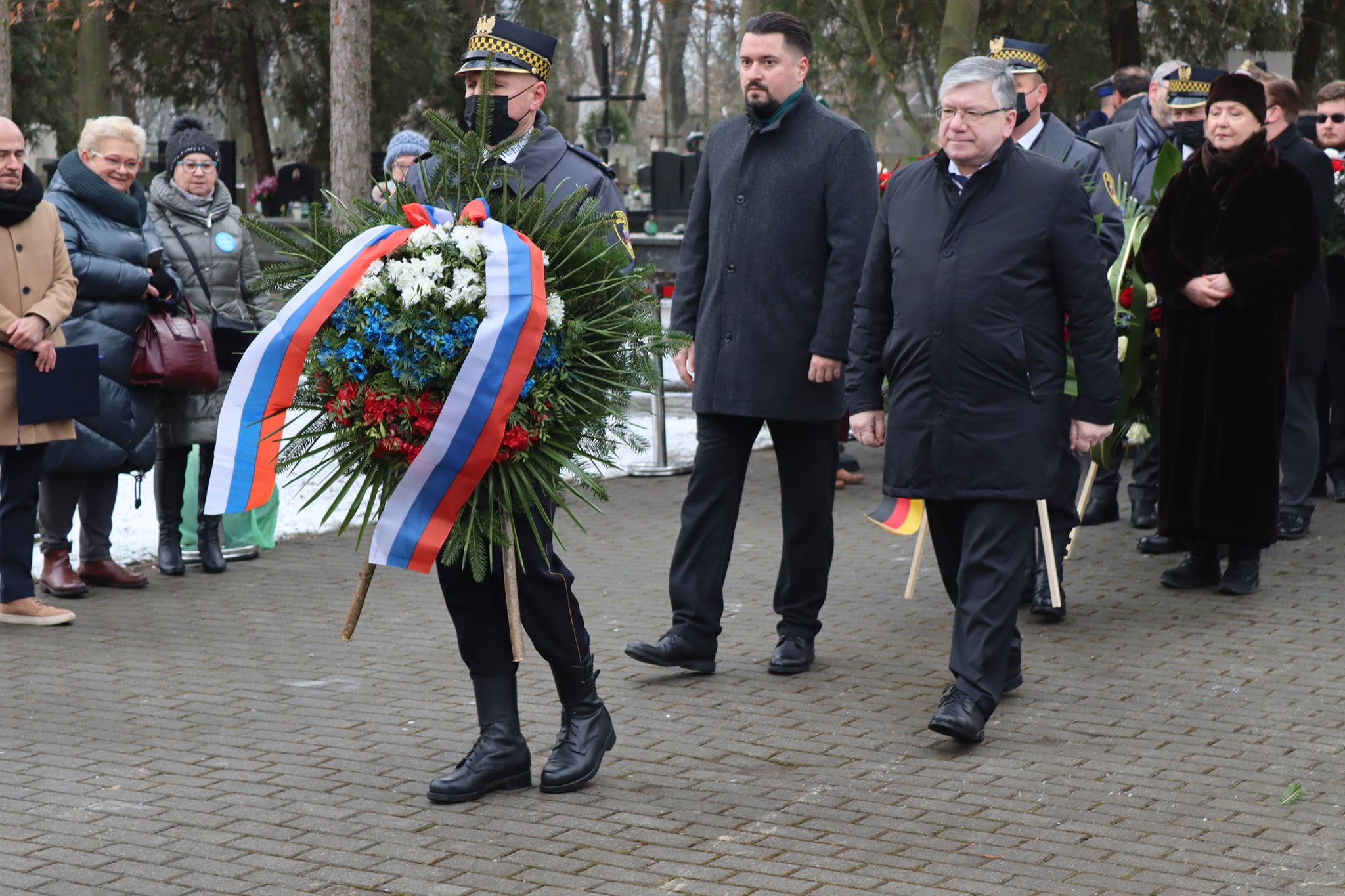 Памятное мероприятие по случаю освобождения советскими войсками Кракова